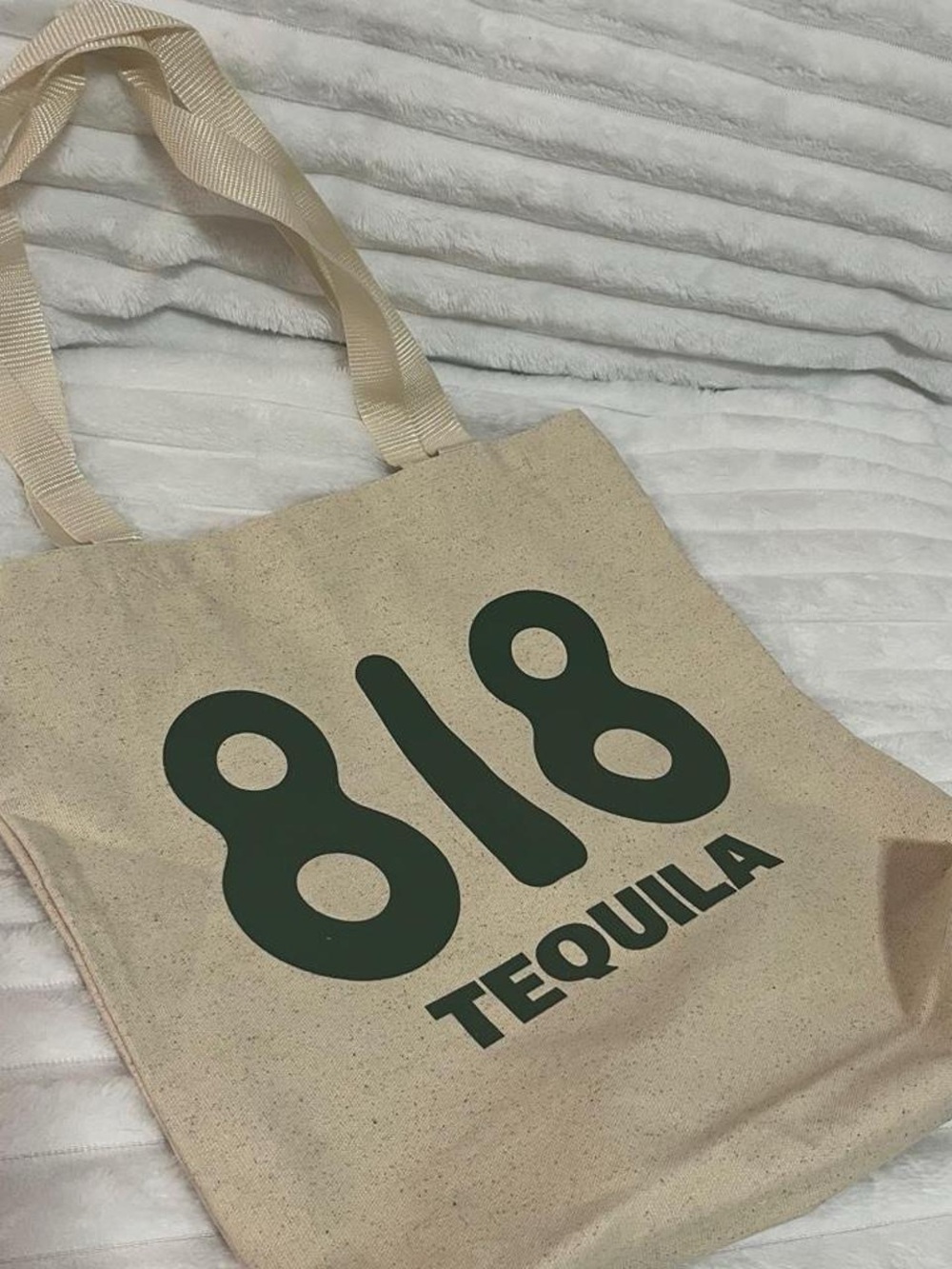 818 Tequila Canvas Tote Bag with Logo BRAND NEW